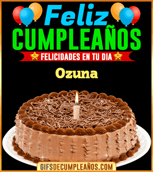 Feliz Cumpleaños Ozuna Felicidades en tu día ?